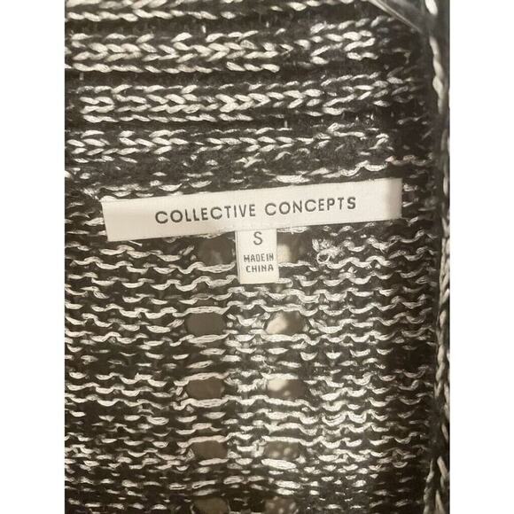 Collective Concepts Black and Silver Cardigan - Picture 5 of 5